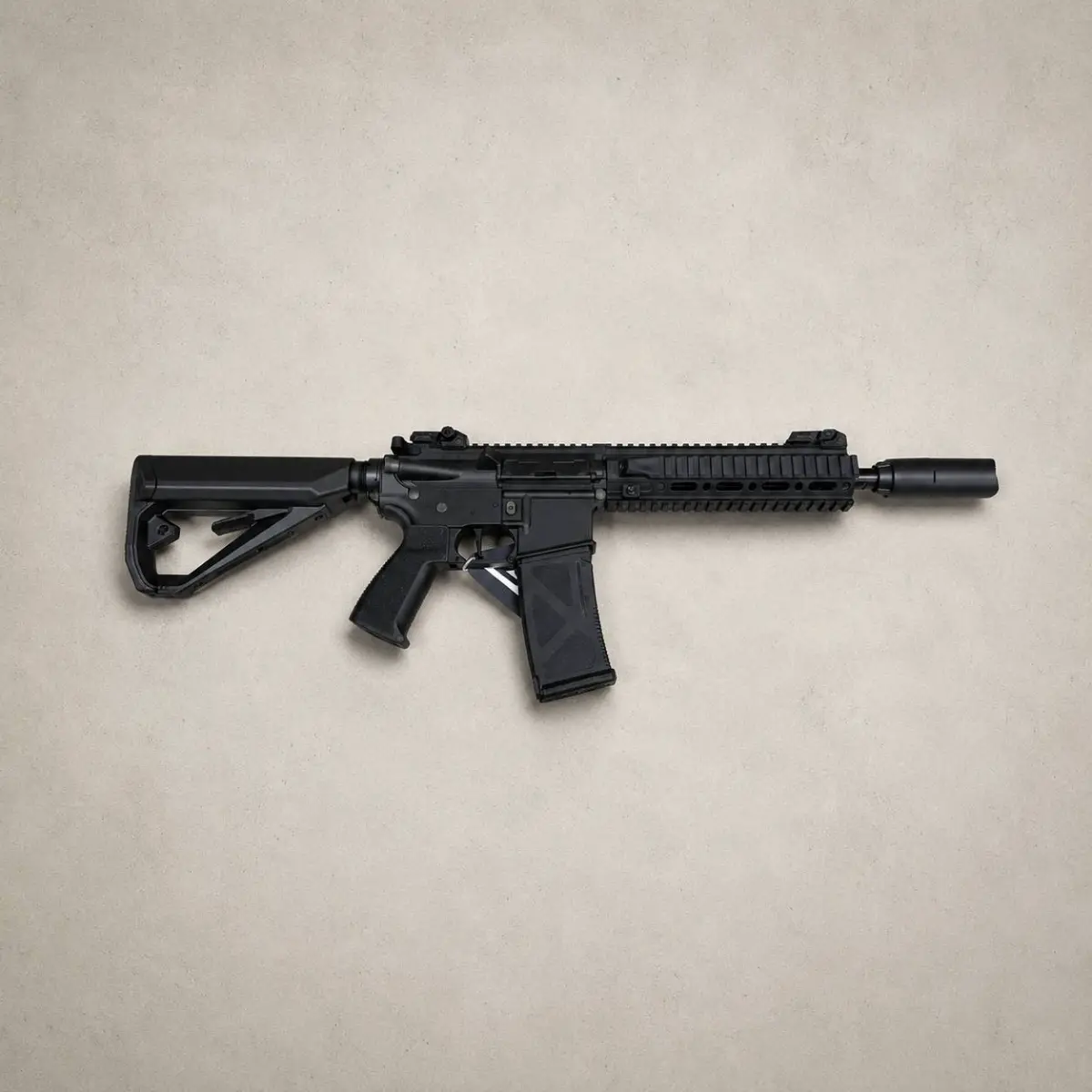 Страйкбольна штурмова гвинтівка Arcturus LWT MK-II CQB Carbine 10" AEG SPORT SE Starter Pack Black, фото 1