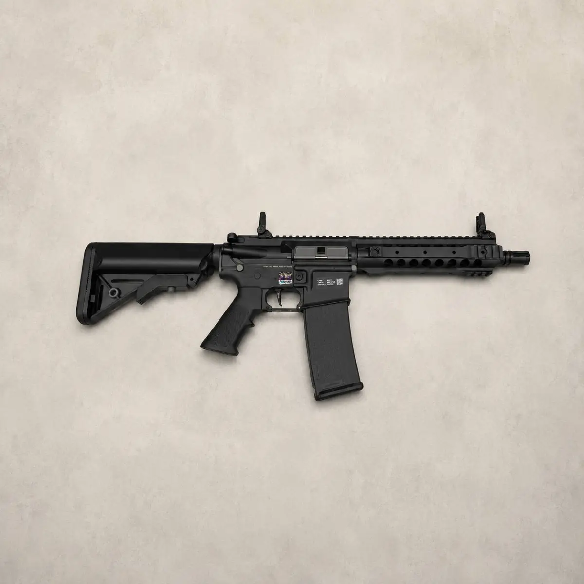 Страйкбольний привід Delta Armory M4 AR15 SilentOps 9" Charlie Black, фото 1