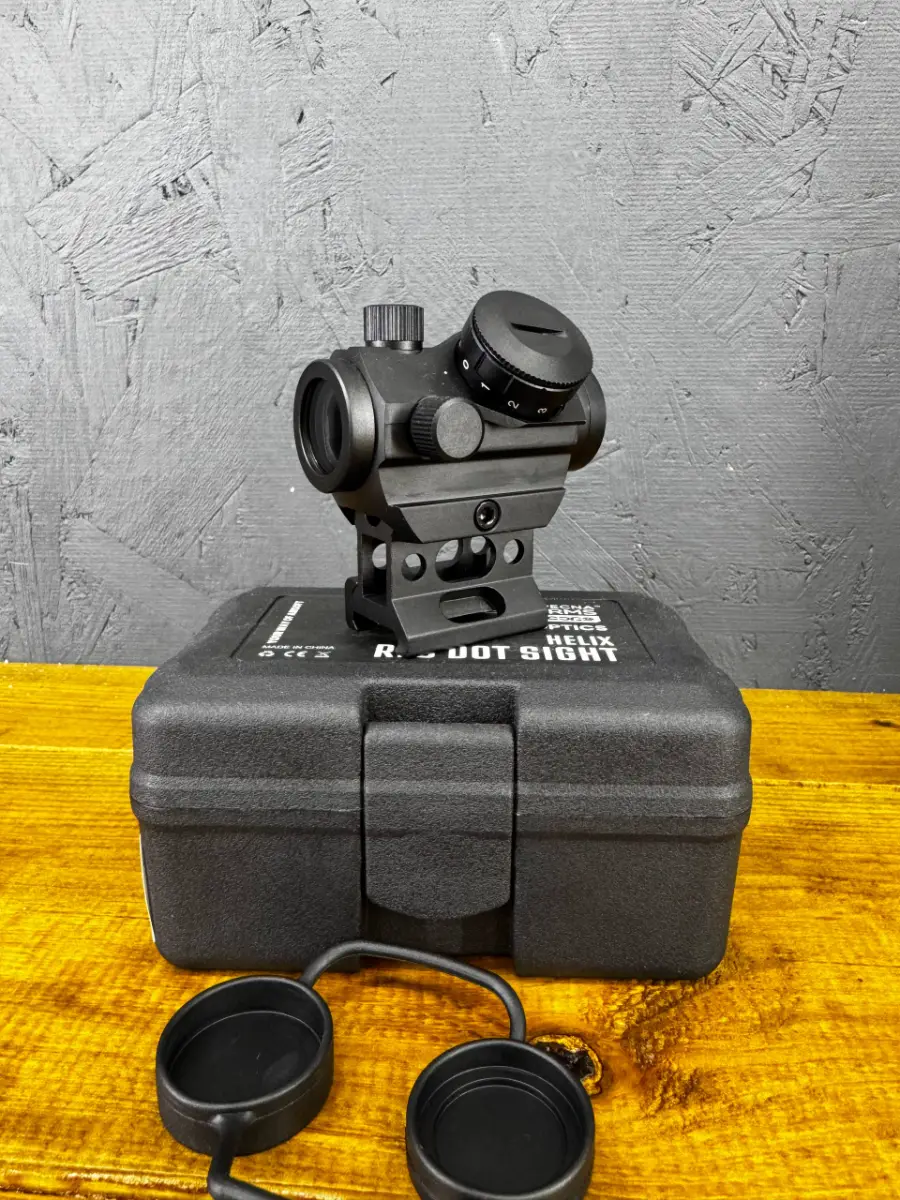 Каліматорний приціл Specna Arms CORE Helix red dot sight Black, фото 3